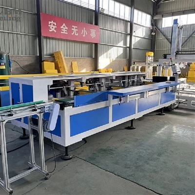 Máquina empacadora de perfiles para paneles de yeso